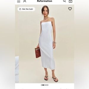 Reformation Gael linen dress